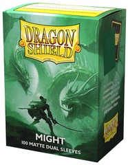 Dragon Shield Matte Dual Standard Sleeves - Might (100ct)