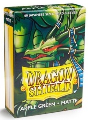 Dragon Shield Matte Small Sleeves - Apple Green (60 ct)
