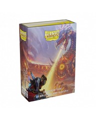 Dragon Shield Brushed Art Small Sleeves - Bolt Reaper (60 ct)