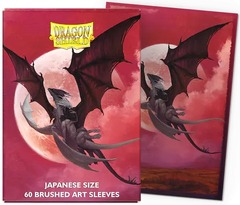 Dragon Shield Brushed Art Small Sleeves - Valentine Dragons 2024 (60ct)