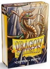 Dragon Shield Matte Small Sleeves - Copper (60 ct)