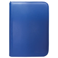 Ultra Pro 4-Pocket Zipper Vivid PRO-Binder - Blue