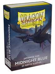 Dragon Shield Matte Small Sleeves - Midnight Blue (60ct)