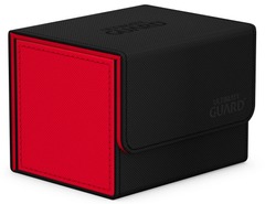 Ultimate Guard Sidewinder Synergy 100+ Deck Case - Black/Red