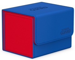 Ultimate Guard Sidewinder Synergy 100+ Deck Case - Blue/Red