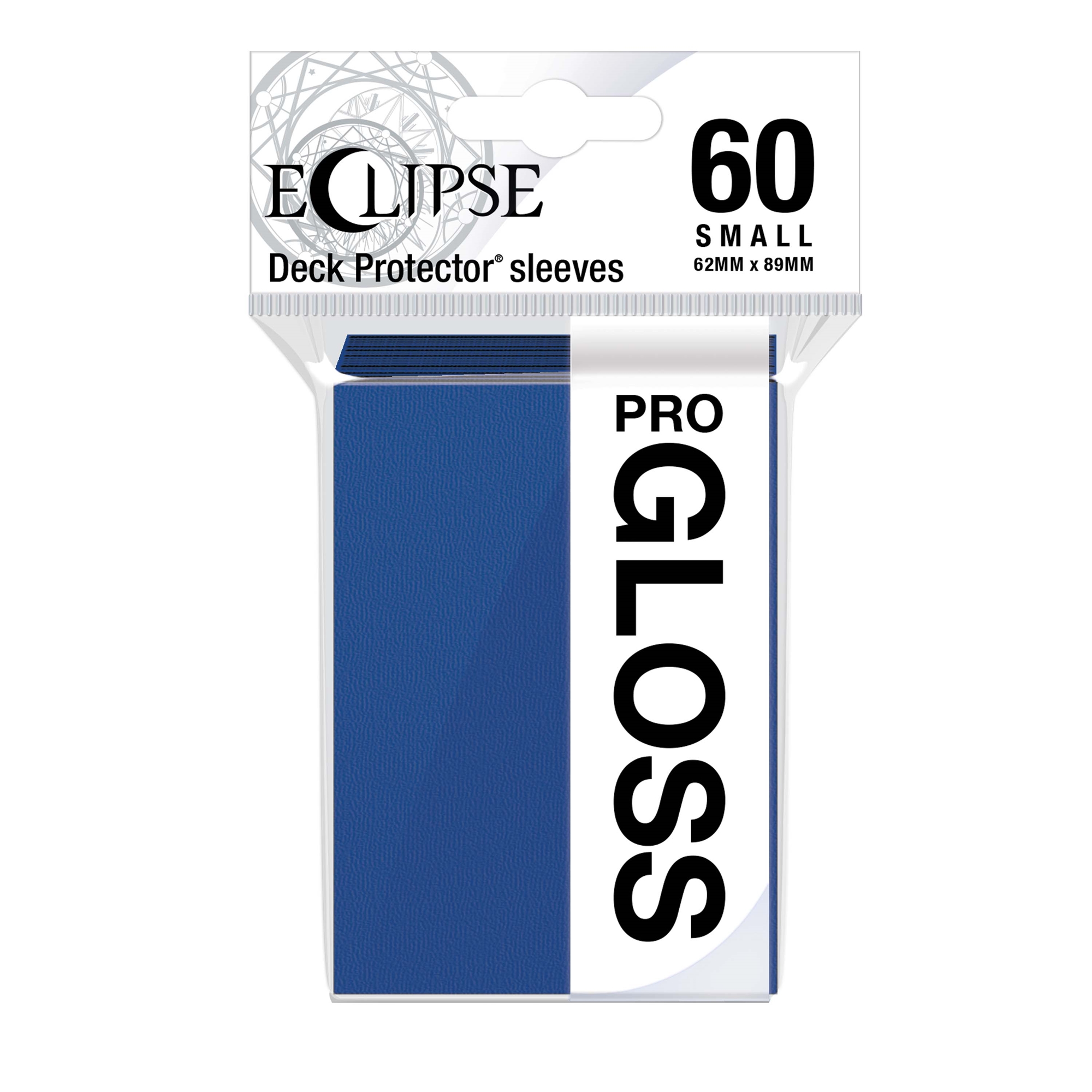 Ultra Pro Glossy Eclipse Small Sleeves - Pacific Blue (60ct)