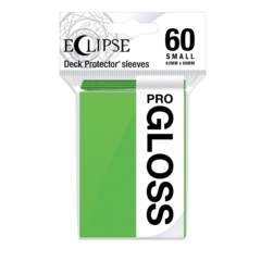 Ultra Pro Glossy Eclipse Small Sleeves - Lime Green (60ct)