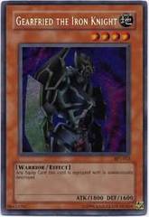 Details about   PSV-101 Gearfried the Iron Knight Super Rare YuGiOh Card PLAYED
