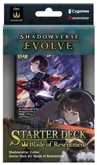 Shadowverse Evolve Blade of Resentment Starter Deck