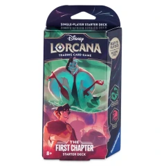 Disney Lorcana: The First Chapter Cruella De Vil and Aladdin Starter Deck (Emerald & Ruby)