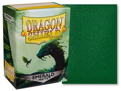 Dragon Shield Standard Matte Sleeves: Emerald