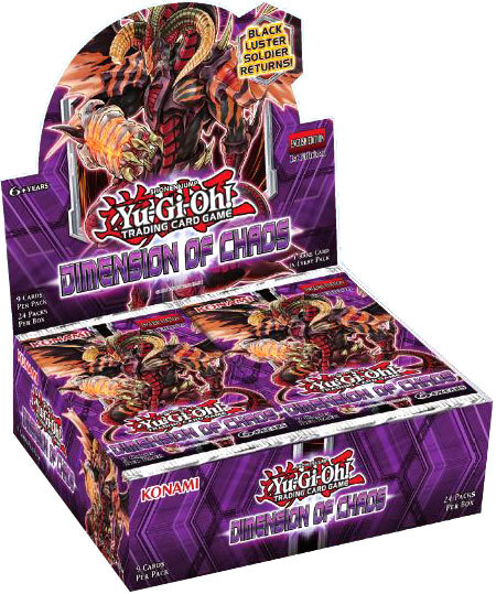 Yu-Gi-Oh Sealed, OOP TCG First Edition Dimension Of Chaos Booster Box