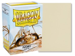 Dragon Shield Standard Matte Sleeves: Ivory