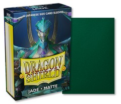 Dragon Shield Japanese Matte Sleeves: Jade