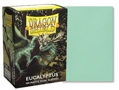 Dragon Shield Standard Matte Sleeves: Dual Eucalyptus