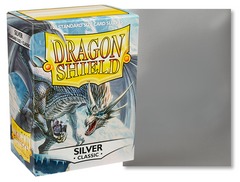 Dragon Shield Standard Classic Sleeves: Silver