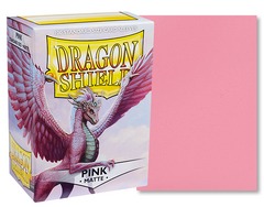 Dragon Shield Standard Matte Sleeves: Pink