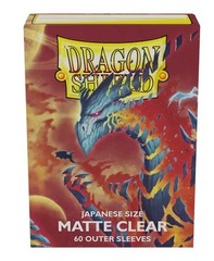 Dragon Shield Japanese Outer Sleeves: Matte Clear