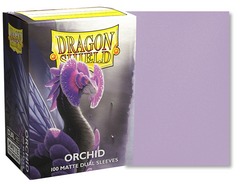 Dragon Shield Standard Matte Sleeves: Dual Orchid