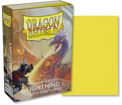Dragon Shield Japanese Matte Sleeves: Dual Lightning