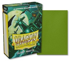 Dragon Shield Japanese Matte Sleeves: Olive