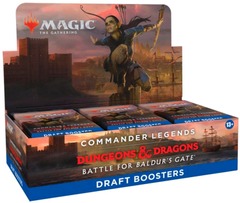 Commander Legends Battle for Baldur's Gate Draft Booster Box