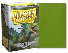 Dragon Shield Standard Matte Sleeves: Olive