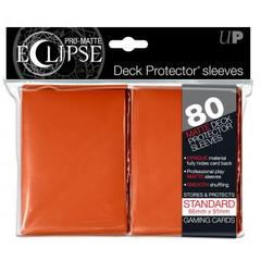 Ultra Pro - Eclipse Orange Pro-Matte Standard Sleeves 80Ct