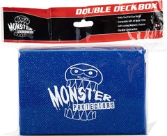 Monster Glitter Double Deck Box - Blue
