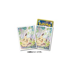Pokemon Center Original Card Game Sleeve Crayon Mimikyu 64 sleeves