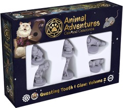 Animal Adventure Miniature Cats & Catacombs: Questing Tooth & Claw Volume 2