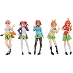 The Quintessential Quintuplets Pop Up Parade Characters 5-Pack Version 1.5 Statue