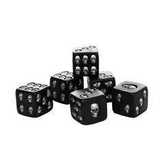 Skull Dice Set of 6 - 6-sided Pacific Trading