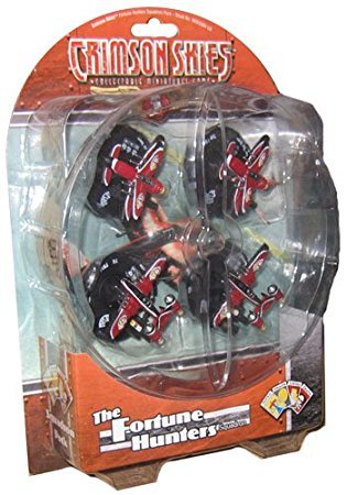 Crimson Skies Collectible Miniatures Game The Fortune Hunters Squadron New