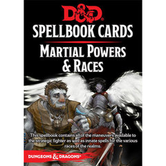 D&D 5E (GF9) - Spellbook Cards - Martial Powers & Races