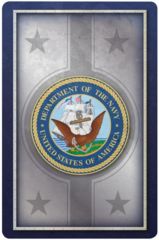 Navy Standard Index Playing Card Set