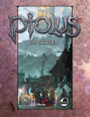 Ptolus - GM Screen