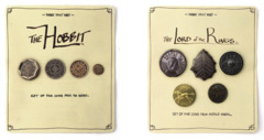 LOTR Middle Earth Set of Five Coins #1