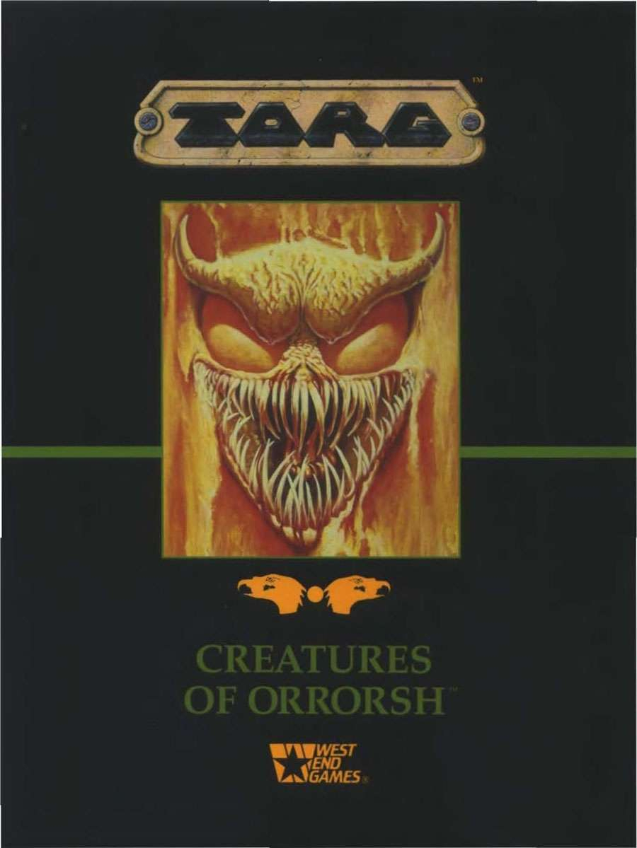 TORG Creatures of Orrorsh