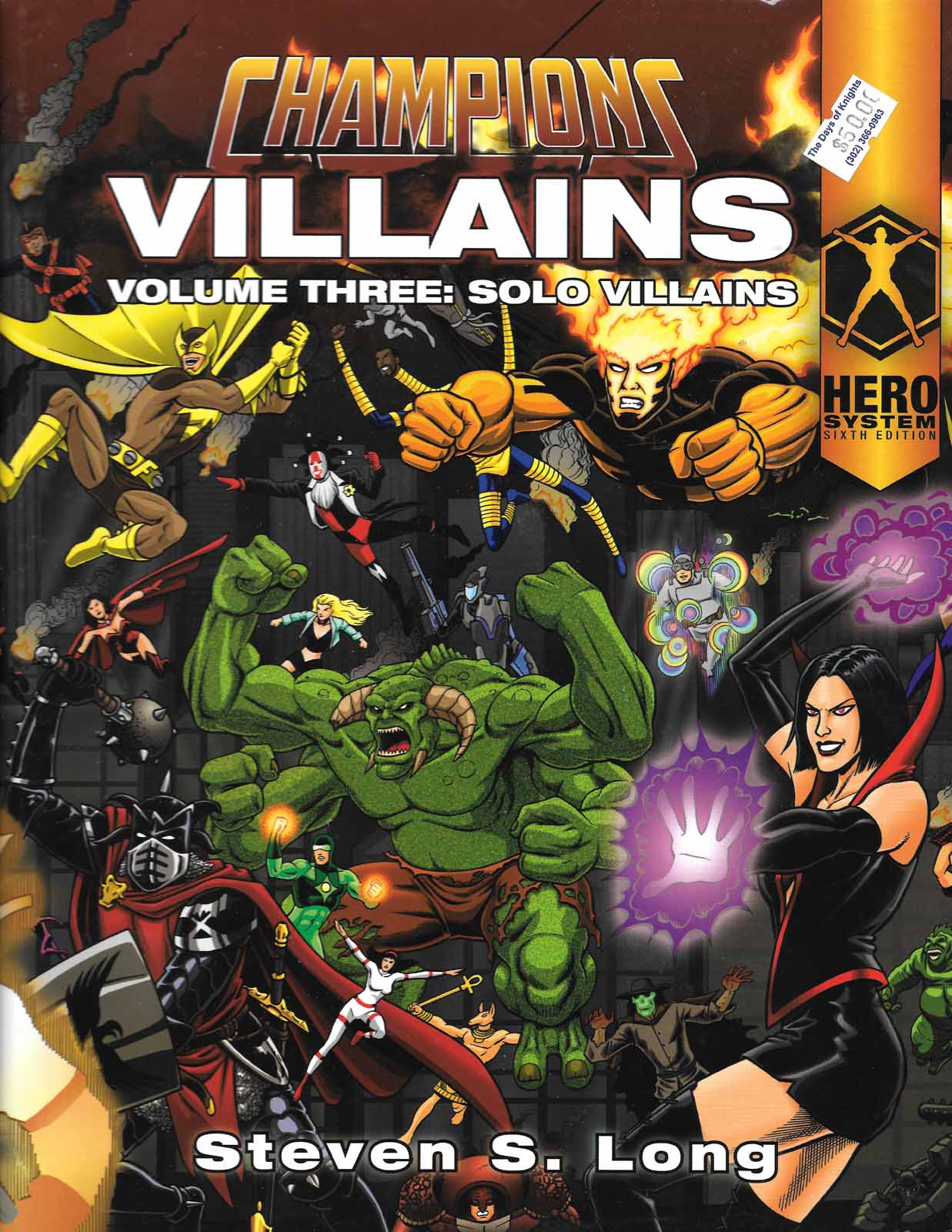 Champions Villains Volume Three: Solo Villains