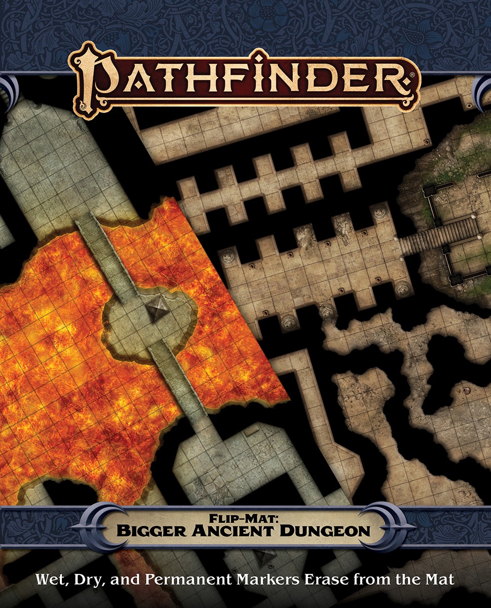 Nominaal handicap slagader Pathfinder Flip-Mat - Bigger Ancient Dungeon - RPG Tabletop Games »  Pathfinder » PF Accessories - The Days of Knights