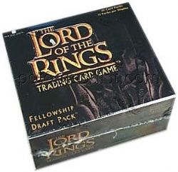 Lord of the Rings CCG Fellowship Draft Pack booster box NEW SW LOTR Decipher TCG 