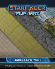PZO7335 Starfinder Flip-mat Multi-pack - Basic Terrain
