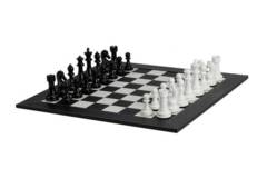 2109BS Black/ White Chess Set