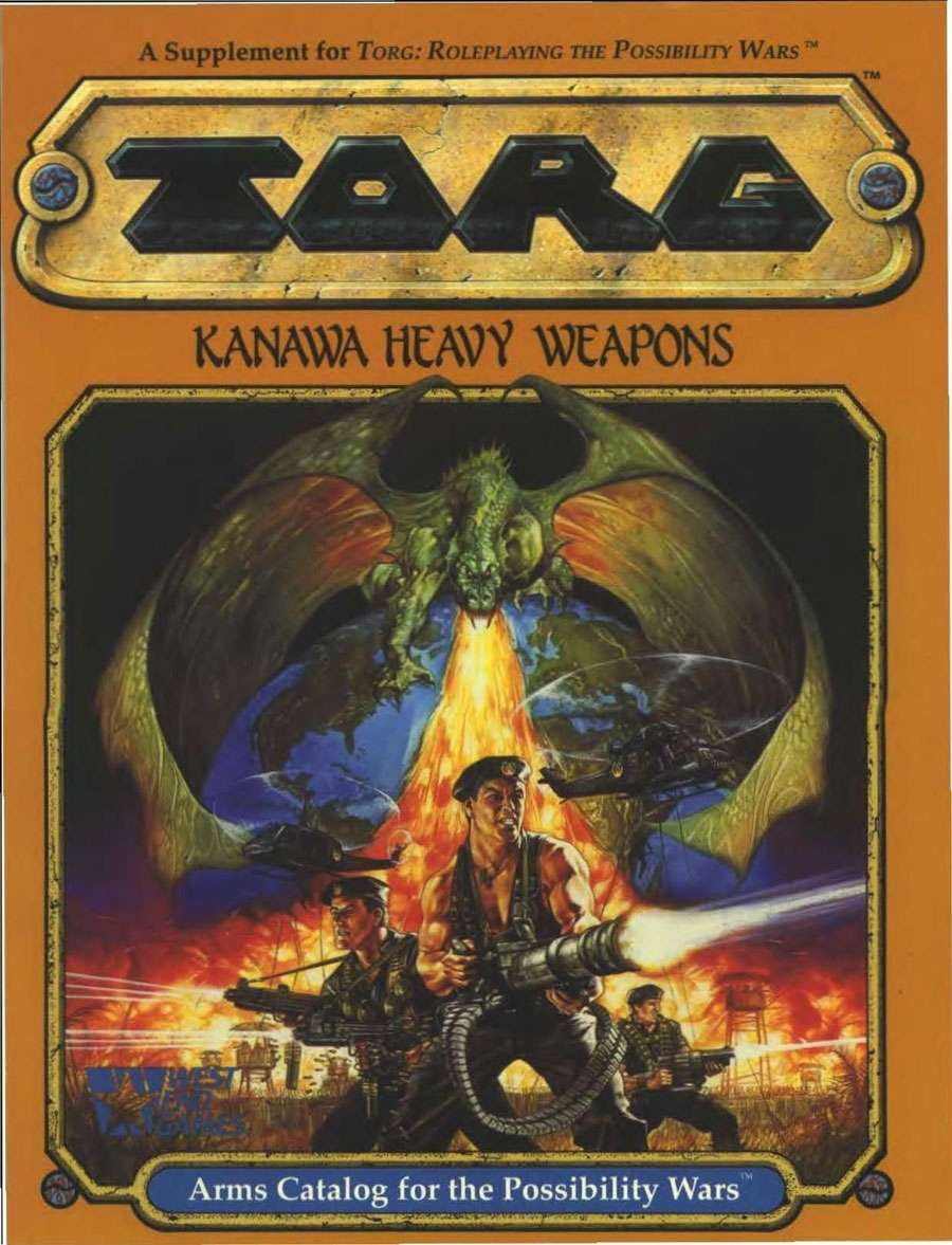 TORG Kanawa Heavy Weapons: Arms Catalog for the Possibility Wars
