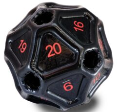 Giant Inflatable d20 - Black