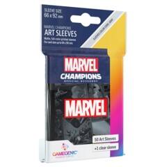 G15013 - Marvel Champions Art Sleeves - Marvel Black