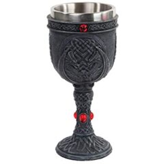 10079 Celtic Dragon Wine Goblet