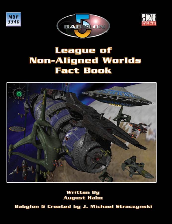 Babylon 5 RPG League of Non-Aligned Worlds Fact Book 1st Edition MGP3340