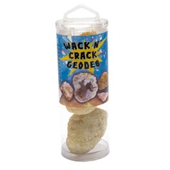 Wack N' Crack Geode - Sugar Quartz